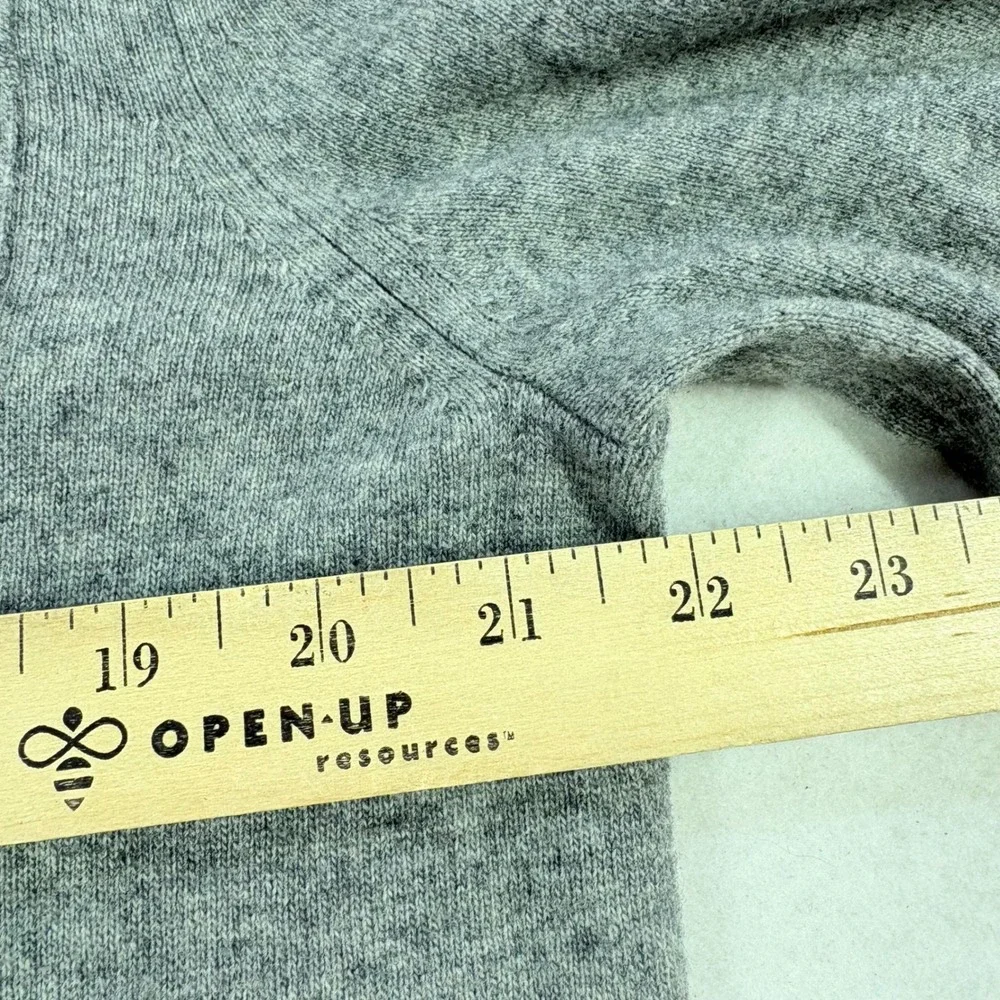 Banana Republic Cardigan Mens L Gray Italian Yarn Shawl Collar Layer Preppy